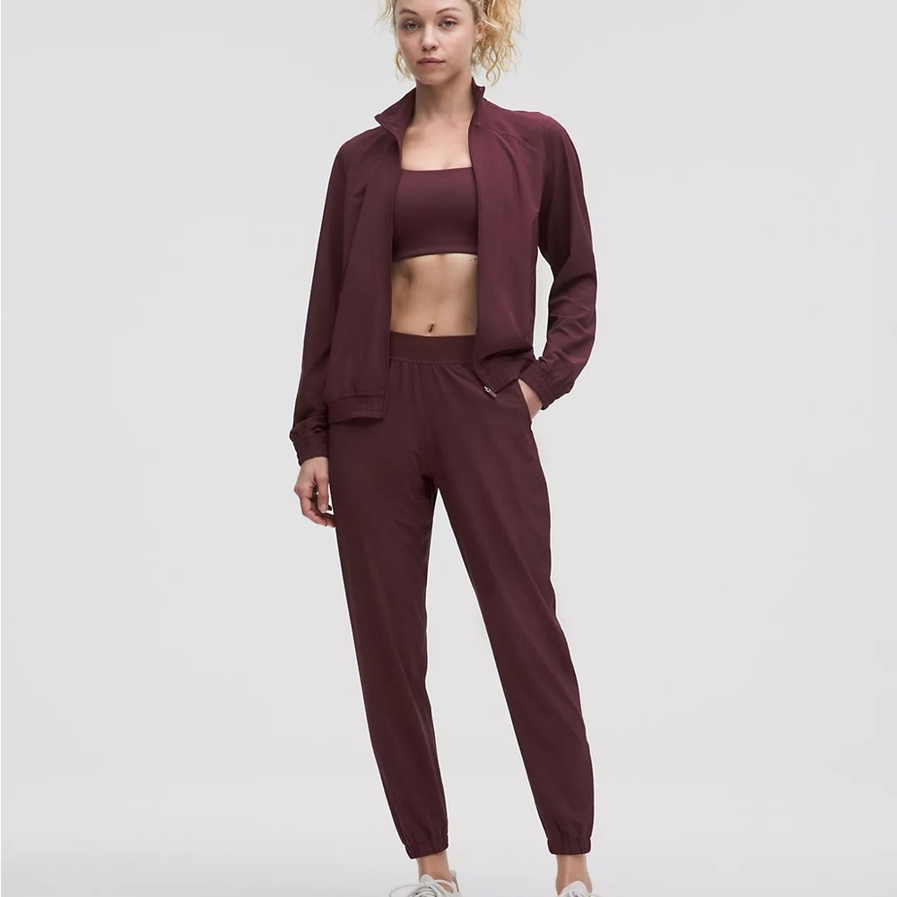 Lululemon Athletica Adapted State Perforated High-Rise Jogger, Goodnight Plum